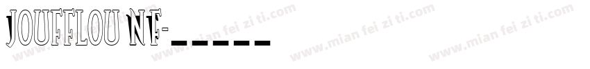 Joufflou NF字体转换